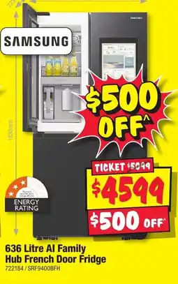 JB Hi-Fi Hub French Door Fridge offer