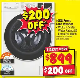 JB Hi-Fi Load Washer offer