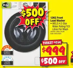 JB Hi-Fi Load Washer offer