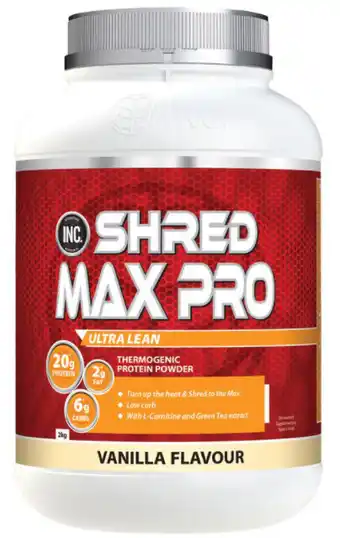 Chemist Warehouse Inc shred max pro 2kg offer