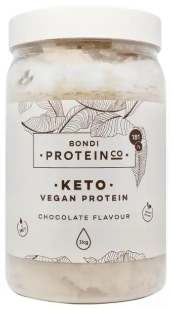 Chemist Warehouse Bondi protein co. vegan keto blend 1kg offer