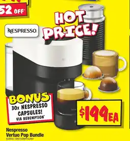 JB Hi-Fi Vertuo Pop Bundle offer