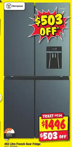 JB Hi-Fi French Door Fridge offer