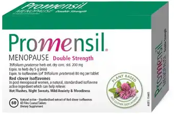 healthylife Promensil Menopause Double Strength 60 Tablets offer