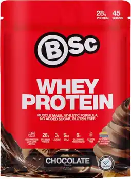 healthylife Bsc Body Science Whey Protein Powder Chocolate - 1.8kg offer