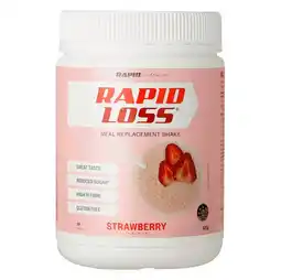 healthylife Rapid Loss Strawberry Meal Replacement Shake 575g offer