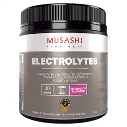 healthylife Musashi Electrolytes Watermelon 300g offer