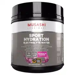 healthylife Musashi Energy + Hydration Powder Watermelon 450g offer