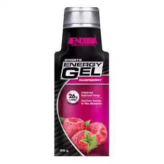 healthylife Endura Sports Energy Gel Raspberry 35g offer