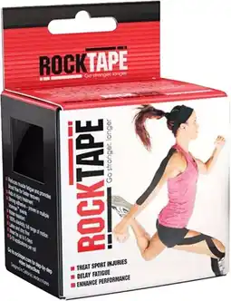 healthylife Rocktape Black 5cm x 5m Tape offer