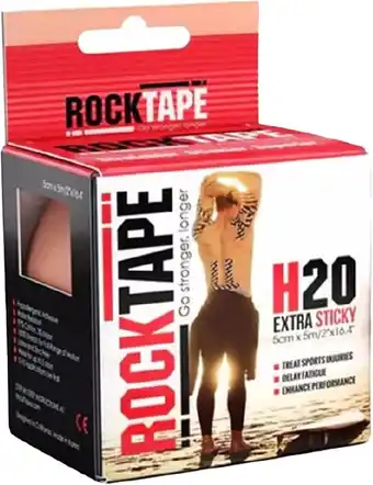 healthylife Rocktape H20 Beige 5cm x 5m Tape offer