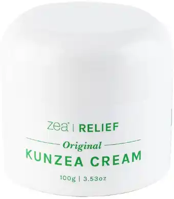 healthylife Zea Relief Original Kunzea Cream 100g offer