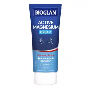 healthylife Bioglan Active Magnesium Cream 100g offer