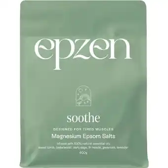 healthylife Epzen Soothe Magnesium Bath Crystals 900g offer