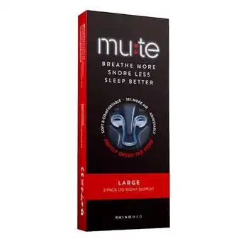 healthylife Mute Snoring Device Large 30 Nights Supply offer