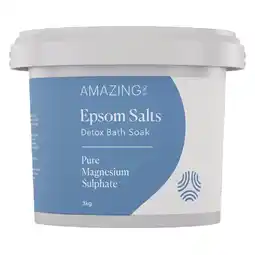 healthylife Amazing Oils Epsom Salts Detox Bath Soak 3kg offer