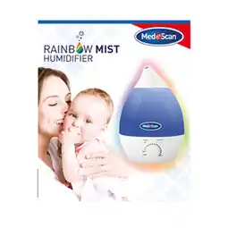 healthylife Medescan Rainbow Mist Humidifier offer