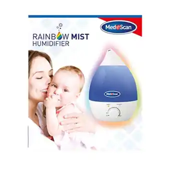 healthylife Medescan Rainbow Mist Humidifier offer