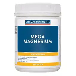 healthylife Ethical Nutrients Mega Magnesium 240 Tablets offer