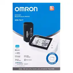 healthylife Omron HEM7361T Advanced + AFIB Indicator Bluetooth Blood Pressure Monitor offer