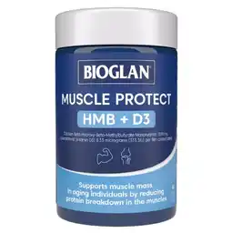 healthylife Bioglan Muscle Protect HMB+ D3 60 Tablets offer