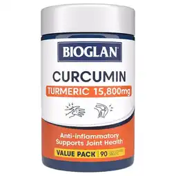 healthylife Bioglan Clinical Curcumin 90 Tablets offer