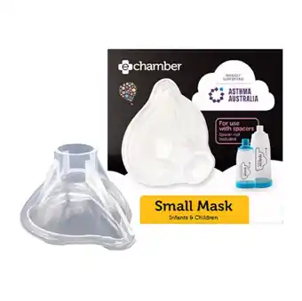 healthylife E-chamber Asthma Spacer Mask Infant/ Child Small offer