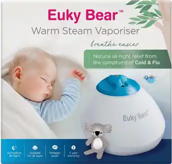 healthylife Euky Bear Steam Vaporiser offer