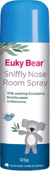 healthylife Euky Bear Sniffly Nose Room Spray 125g offer