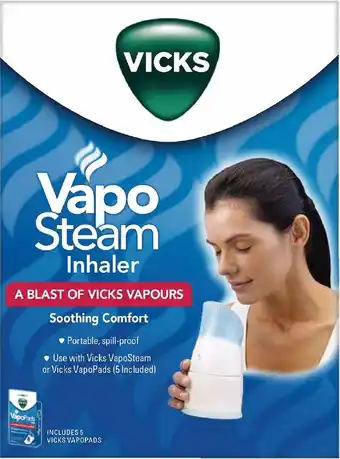 healthylife Vicks VapoSteam Inhaler V1300 offer