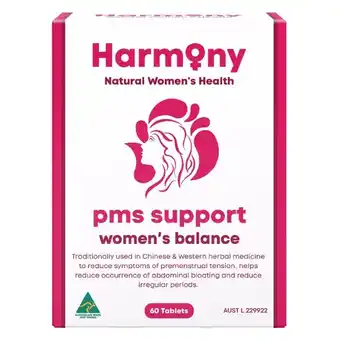 healthylife Harmony PMS Support 60 Tablets offer