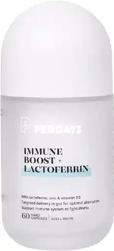 healthylife Perdays Immune Boost + Lactoferrin 60 Capsules offer