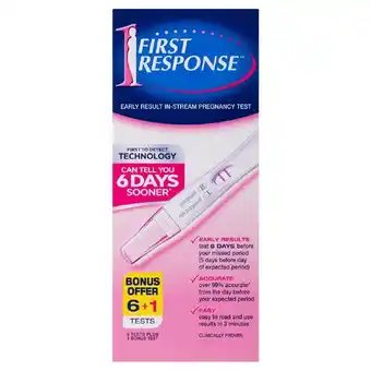 healthylife First Response Early Result Instream Pregnancy Test 6 + 1 Test offer