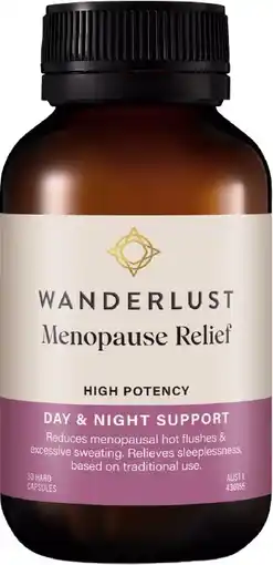 healthylife Wanderlust Menopause Relief 30 Capsules offer