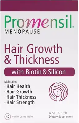 healthylife Promensil Menopause Hair Growth & Thickness 40 Tablets offer