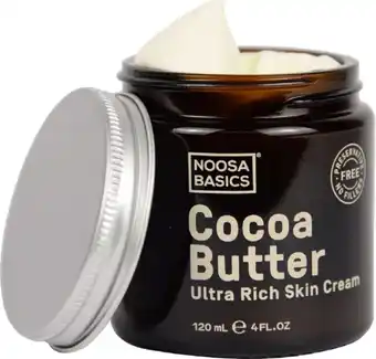 healthylife Noosa Basics Ultra Rich Skin Cream Cocoa Butter 120ml offer