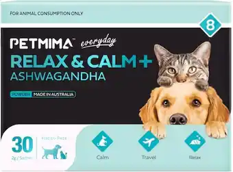 healthylife Petmima Relax & Calm+ Ashwagandha 2g x 30 Sachet offer