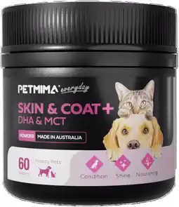 healthylife Petmima Skin & Coat+ DHA & MCT 60g offer