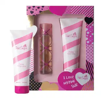 Chemist Warehouse Pink sugar 100ml edt 2 piece set offer