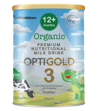 Chemist Warehouse Optigold organic toddler milk drink 900g offer