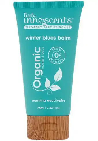 Chemist Warehouse Little innoscents winter blues vapour balm 75ml offer