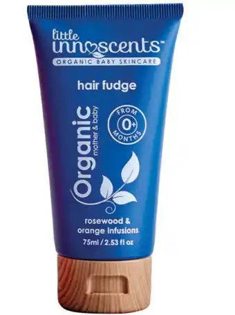 Chemist Warehouse Little innoscents organic hair fudge 75ml offer