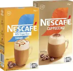 IGA Nescafé Coffee Sachets 8‑10 Pack Selected Varieties offer