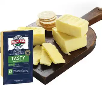 IGA Mainland Cheese Block 200‑250g Selected Varieties offer