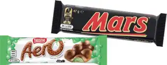 IGA Mars 44‑56g, Nestlé 35‑50g Medium Bars or M&M’s 35‑49g Selected Varieties offer