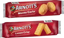 IGA Arnott's Cream Biscuits 200‑250g Selected Varieties offer