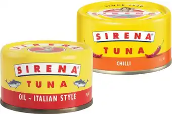 IGA Sirena Tuna 95g Selected Varieties offer