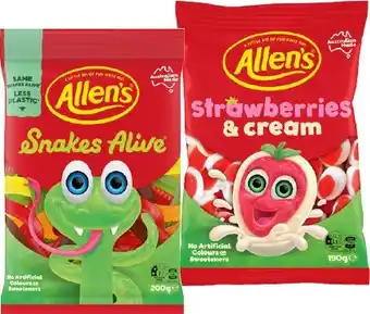 IGA Allen’s Medium Bag 140‑200g Selected Varieties offer