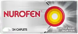 IGA Nurofen Ibuprofen 200mg Caplets 24 Pack offer