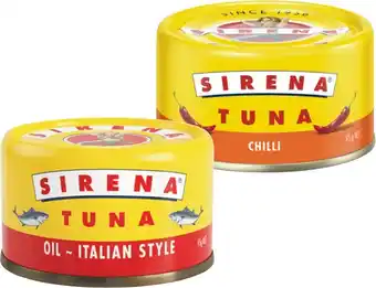 IGA Sirena Tuna 95g Selected Varieties offer